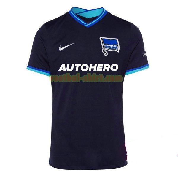 hertha berlin uit shirt 2021 2022 thailand blauw mannen