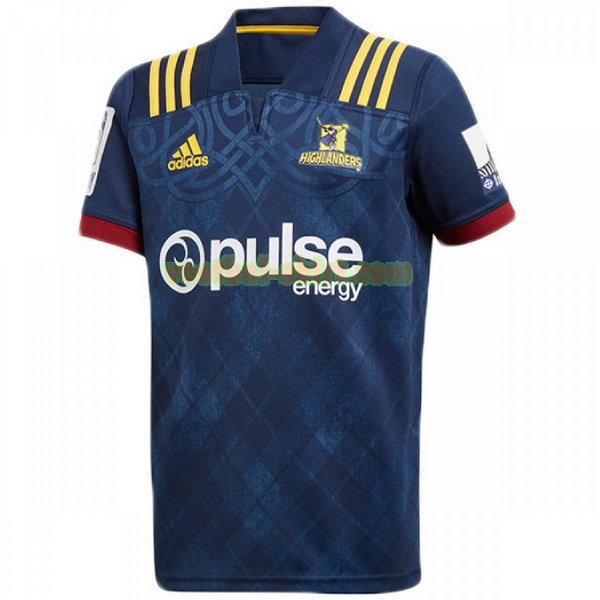 highlanders thuis shirt 2018 blauw mannen