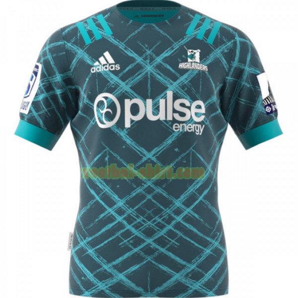 highlanders uit shirt 2020 groen mannen