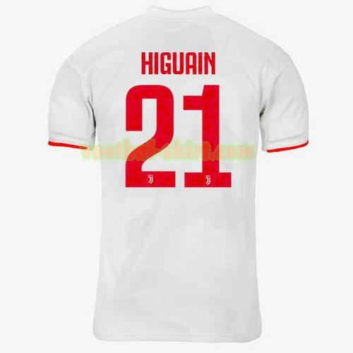 higuain 21 juventus uit shirt 2019-2020 mannen