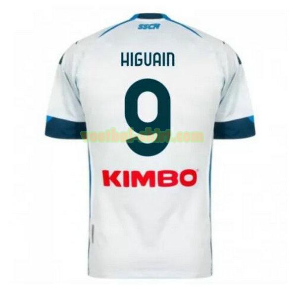 higuain 9 napoli uit shirt 2020-2021 mannen