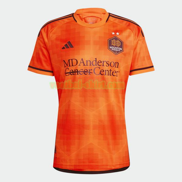houston dynamo thuis shirt 2023 2024 thailand oranje mannen