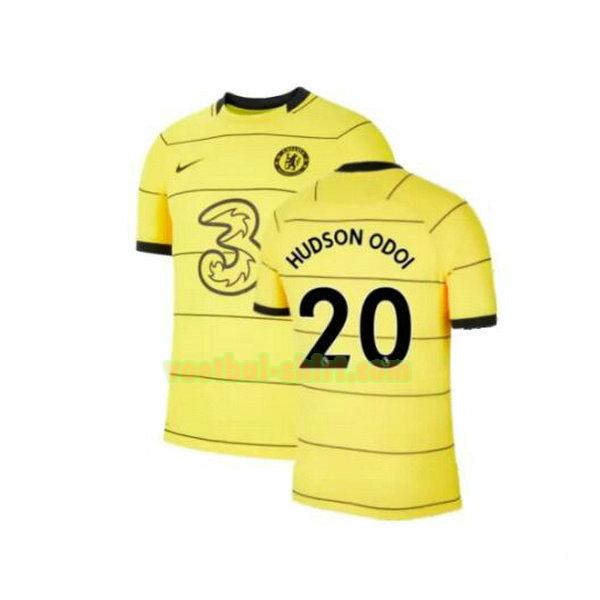 hudson odoi 20 chelsea 3e shirt 2021 2022 geel mannen