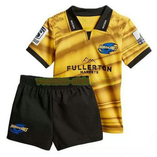 hurricanes thuis rugby shirt 2018 geel kinderen