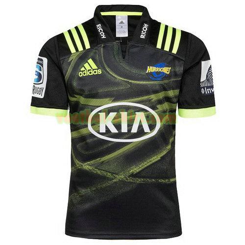 hurricanes uit rugby shirt 2018 zwart mannen