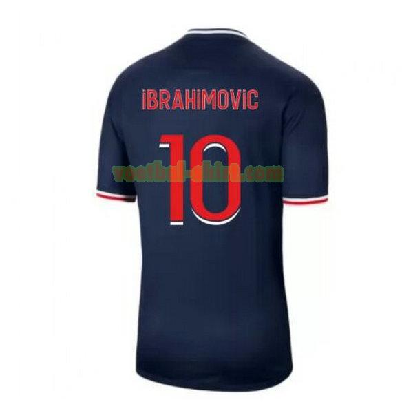 ibrahimovic 10 paris saint germain thuis shirt 2020-2021 mannen