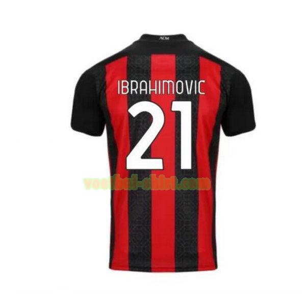 ibrahimovic 21 ac milan thuis shirt 2020-2021 mannen