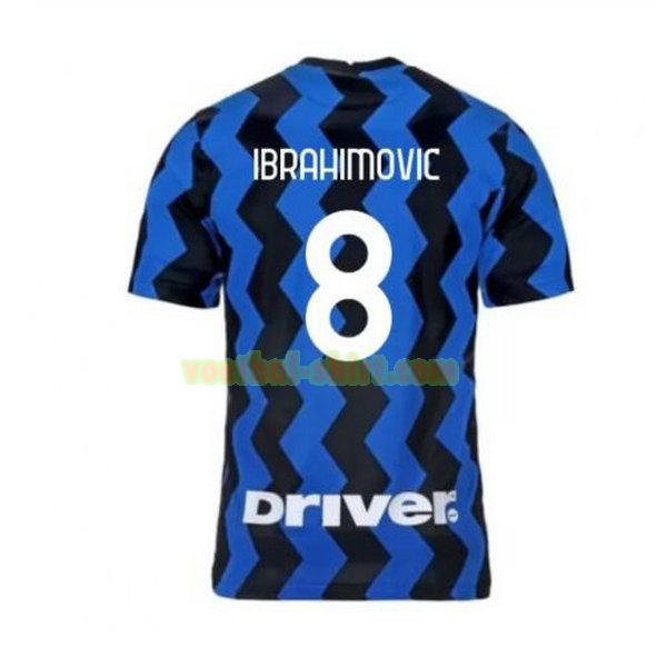 ibrahimovic 8 inter milan thuis shirt 2020-2021 mannen