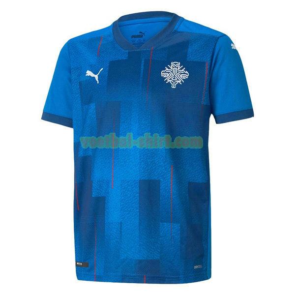 ijsland thuis shirt 2021 2022 thailand blauw mannen