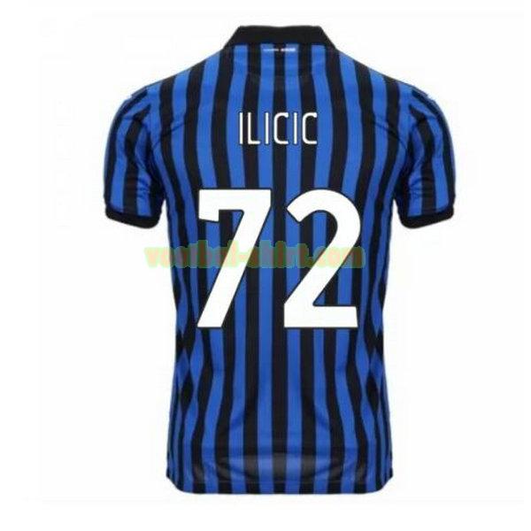 ilicic 72 atalanta thuis shirt 2020-2021 blauw mannen