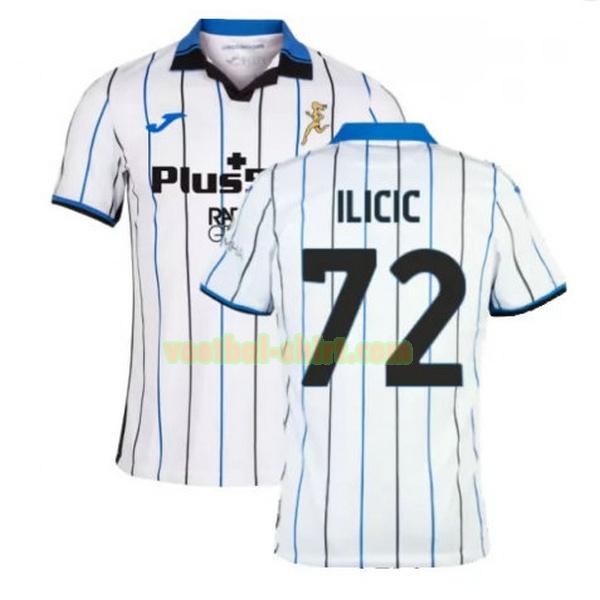 ilicic 72 atalanta uit shirt 2021 2022 wit mannen