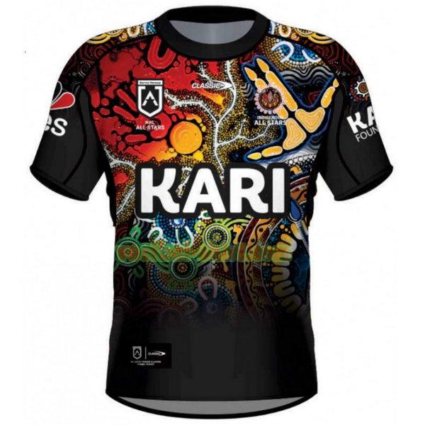 indigenous all stars thuis shirt 2021 zwart mannen