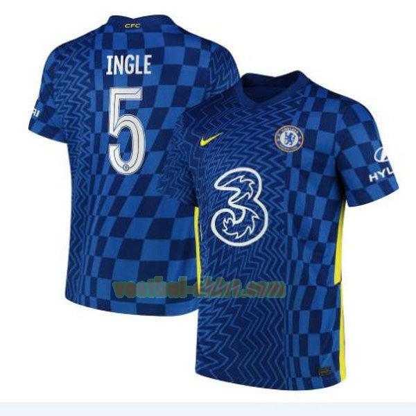 ingle 5 chelsea thuis shirt 2021 2022 blauw mannen