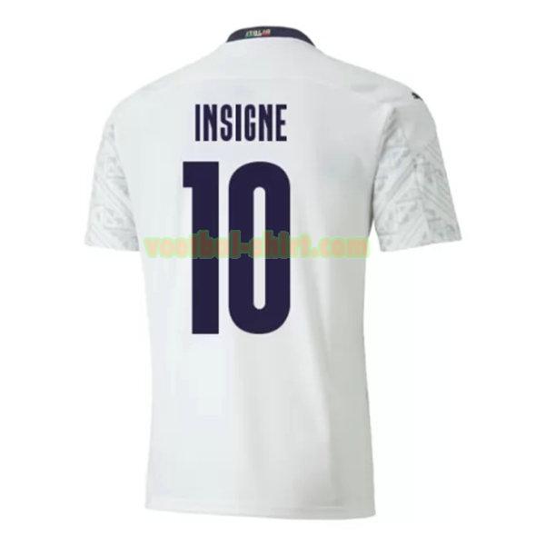 insigne 10 italië uit shirt 2020 mannen