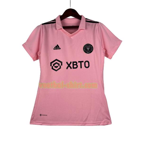 inter miami cf thuis shirt 2023 2024 roze dames
