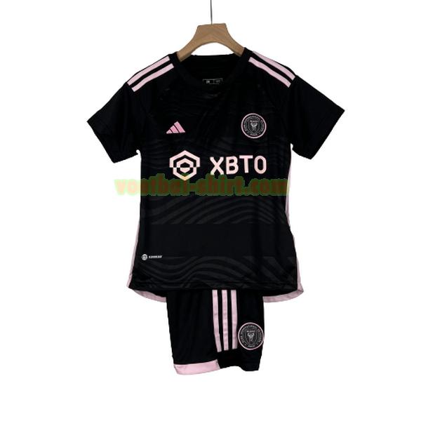 inter miami cf uit shirt 2023 2024 zwart kinderen