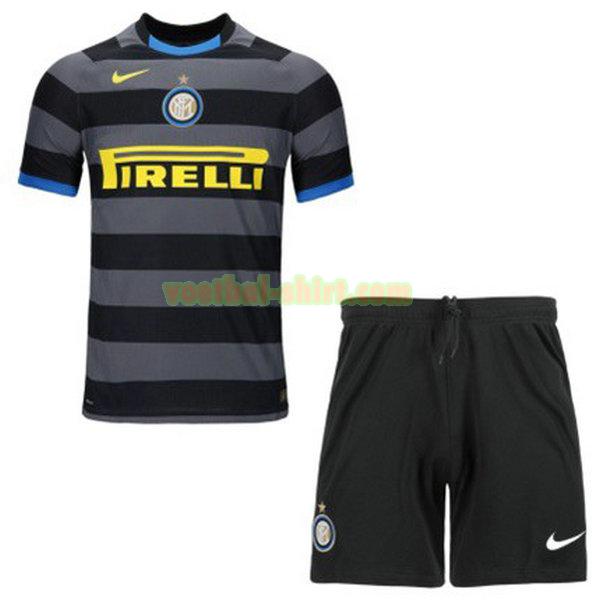 inter milan 3e shirt 2020-2021 grijs kinderen