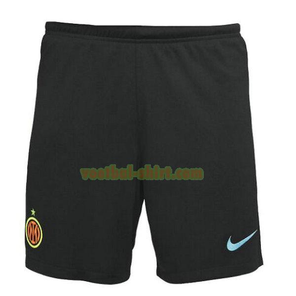 inter milan 3e shorts 2021 2022 zwart mannen