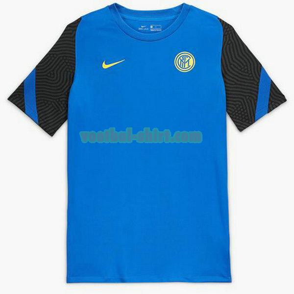 inter milan opleiding 2020-2021 blauw mannen