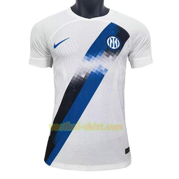 inter milan player uit shirt 2023 2024 wit mannen