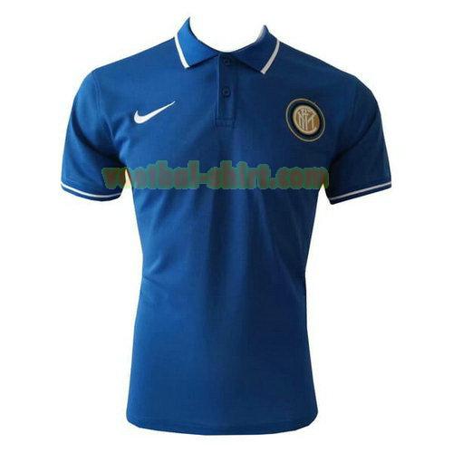 inter milan poloshirt 2019-2020 blauw mannen