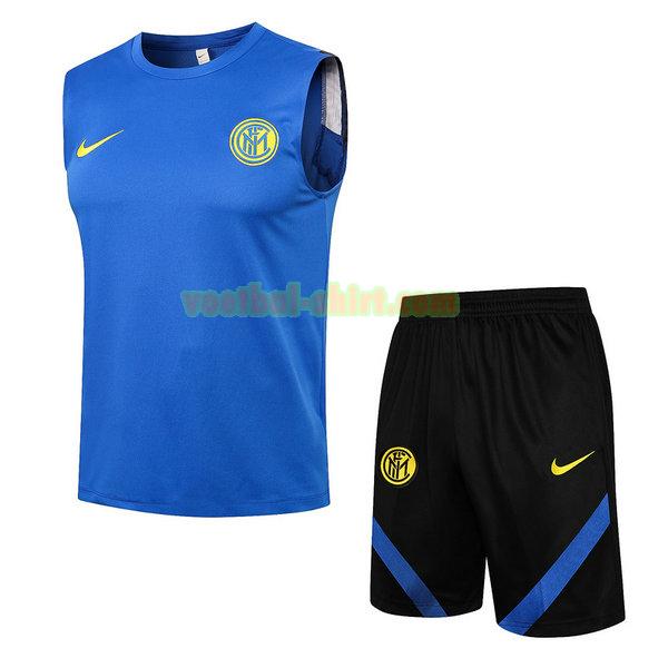 inter milan set vest 2021 2022 blauw mannen