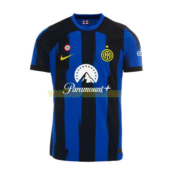 inter milan thuis shirt 2023 2024 blauw mannen