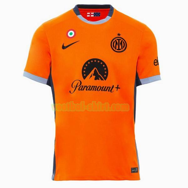 inter milan thuis shirt 2023 2024 oranje mannen