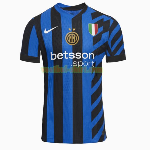 inter milan thuis shirt 2024 2025 thailand blauw mannen