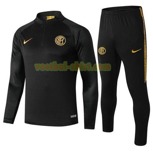 inter milan trainingspak 2019-2020 geel zwart mannen