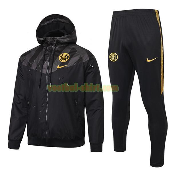 inter milan trainingspak 2019-2020 zwart mannen