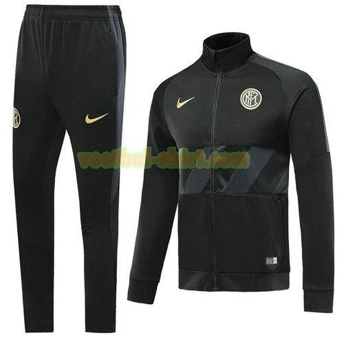 inter milan trainingspak 2019 2020 zwart mannen