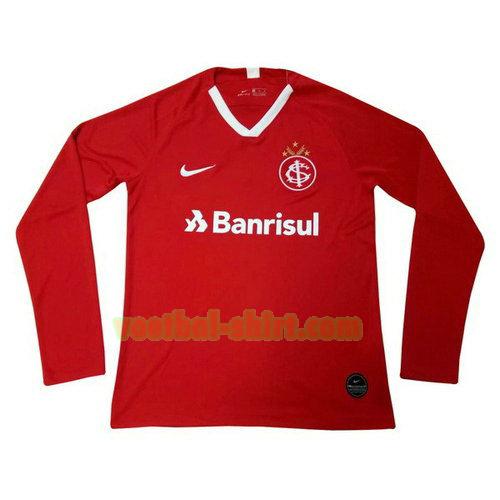 internacional lange mouwen thuis shirt 2019-2020 mannen