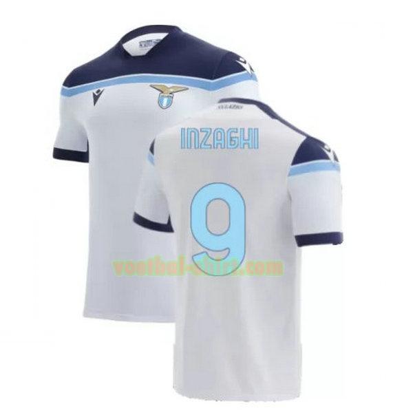 inzaghi 9 lazio roma uit shirt 2021 2022 wit mannen