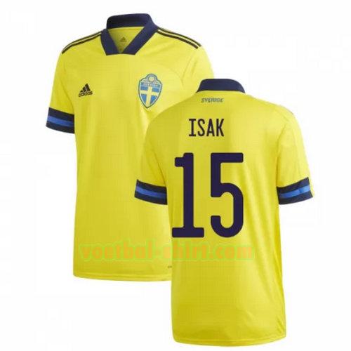 isak 15 zweden thuis shirt 2020 mannen