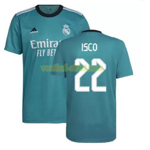 isco 22 real madrid 3e shirt 2021 2022 groen mannen