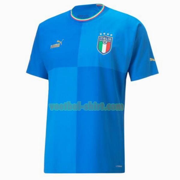 italië thuis shirt 2022 thailand blauw mannen