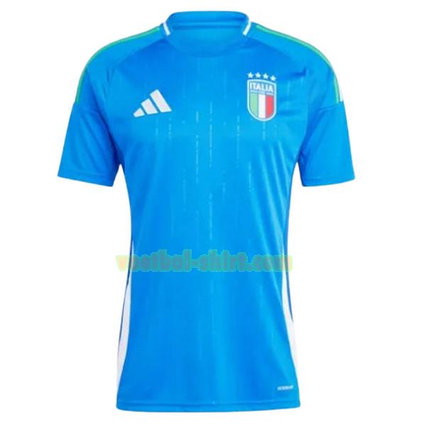 italië thuis shirt 2024 blauw mannen