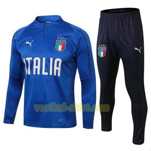 italië trainingspak 18-19 licht blauw mannen