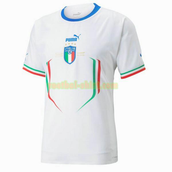 italië uit shirt 2022 2023 wit mannen
