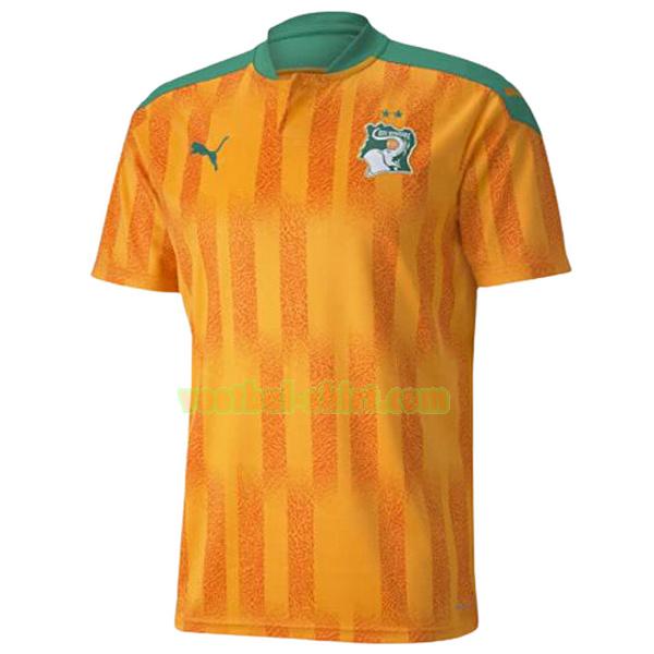 ivoorkust thuis shirt 2021 thailand oranje mannen