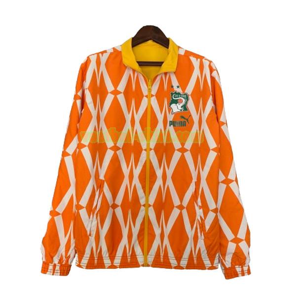 ivoorkust windjack 2023 2024 oranje mannen