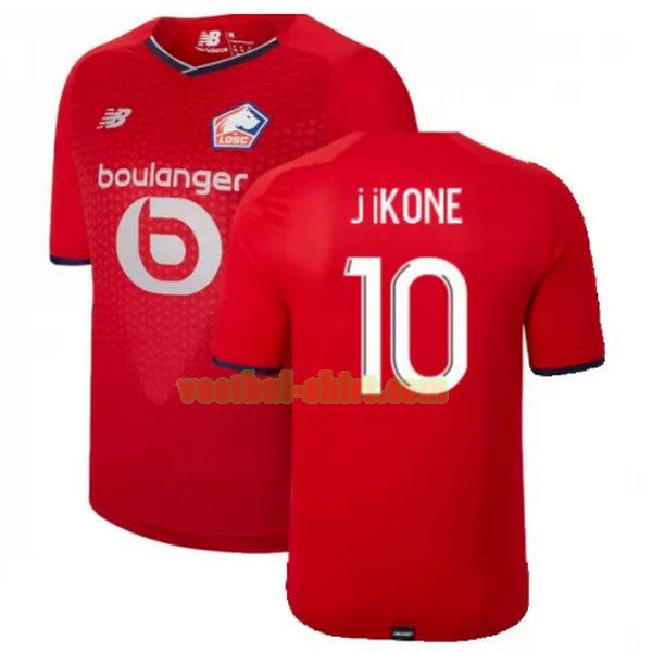 j ikone 10 lille osc thuis shirt 2021 2022 rood mannen