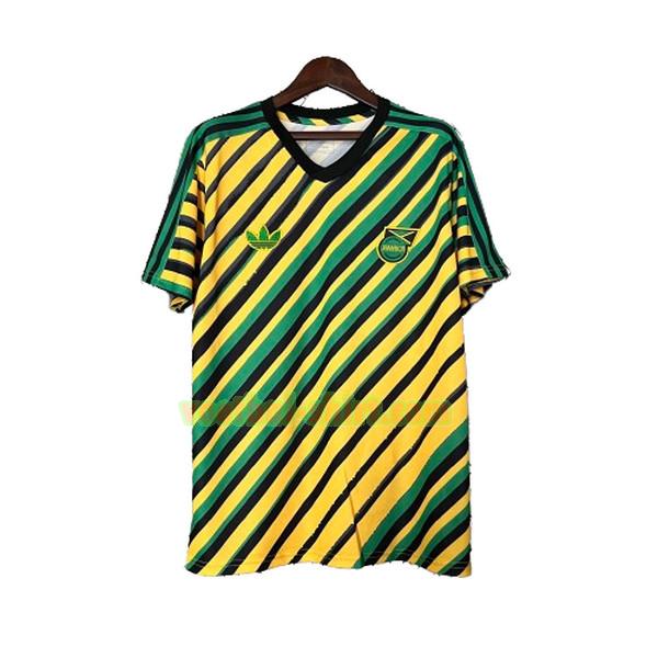 jamaica training shirt 2024 geel groen mannen