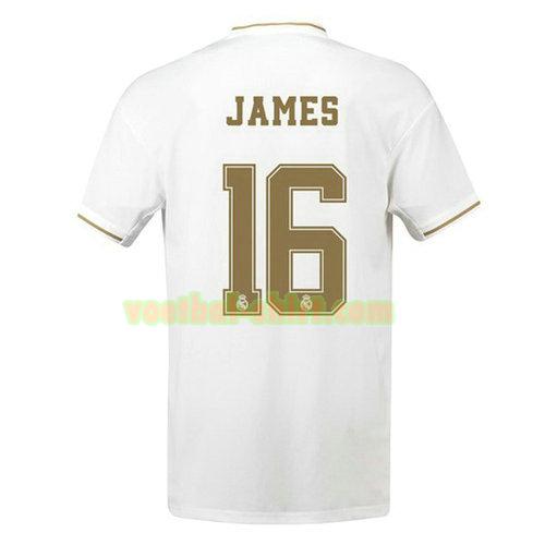 james 16 real madrid thuis shirt 2019-2020 mannen