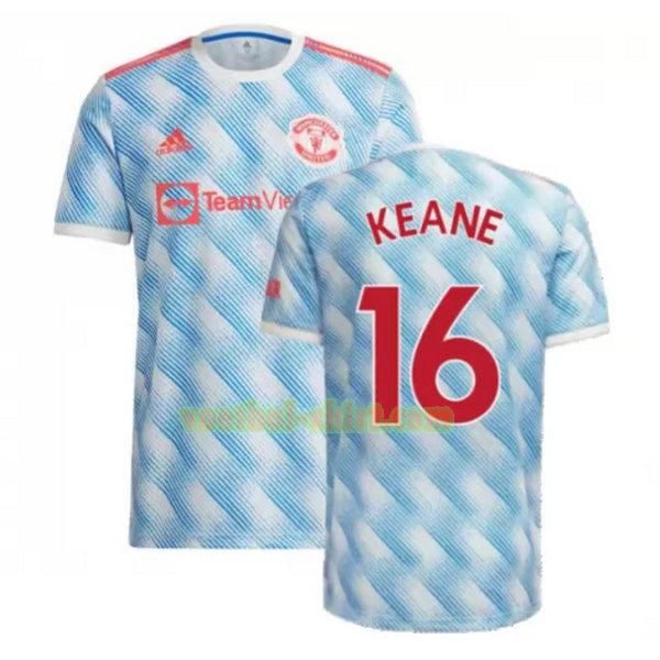 james 21 manchester united uit shirt 2021 2022 blauw mannen