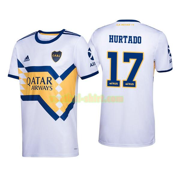 jan carlos hurtado 17 boca juniors uit shirt 2020-2021 mannen