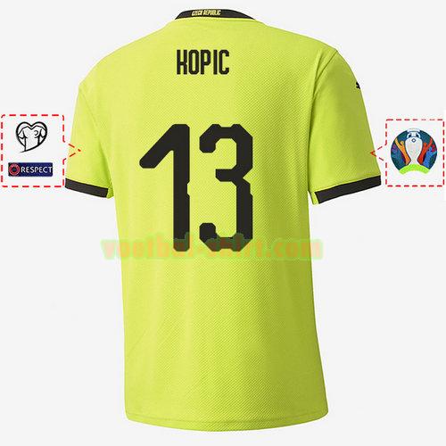 jan kopic 13 tsjechische republiek uit shirt 2020 mannen