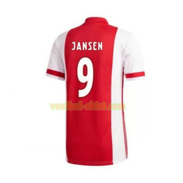 jansen 9 ajax thuis shirt 2020-2021 mannen