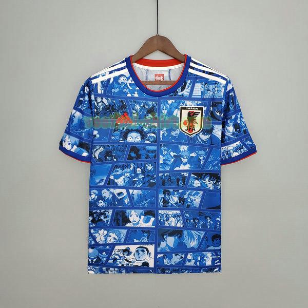 japan commemorative edition shirt 2021 2022 blauw mannen